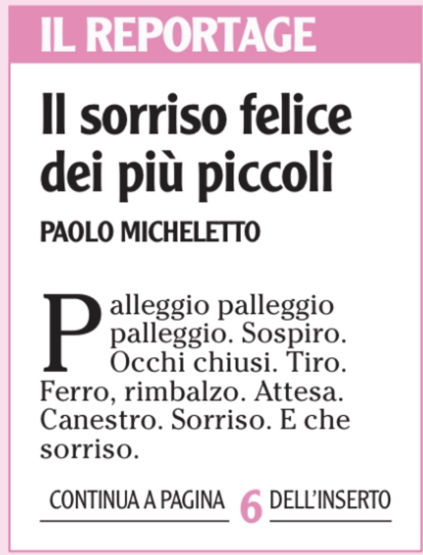 Riconoscimento al primo giorno